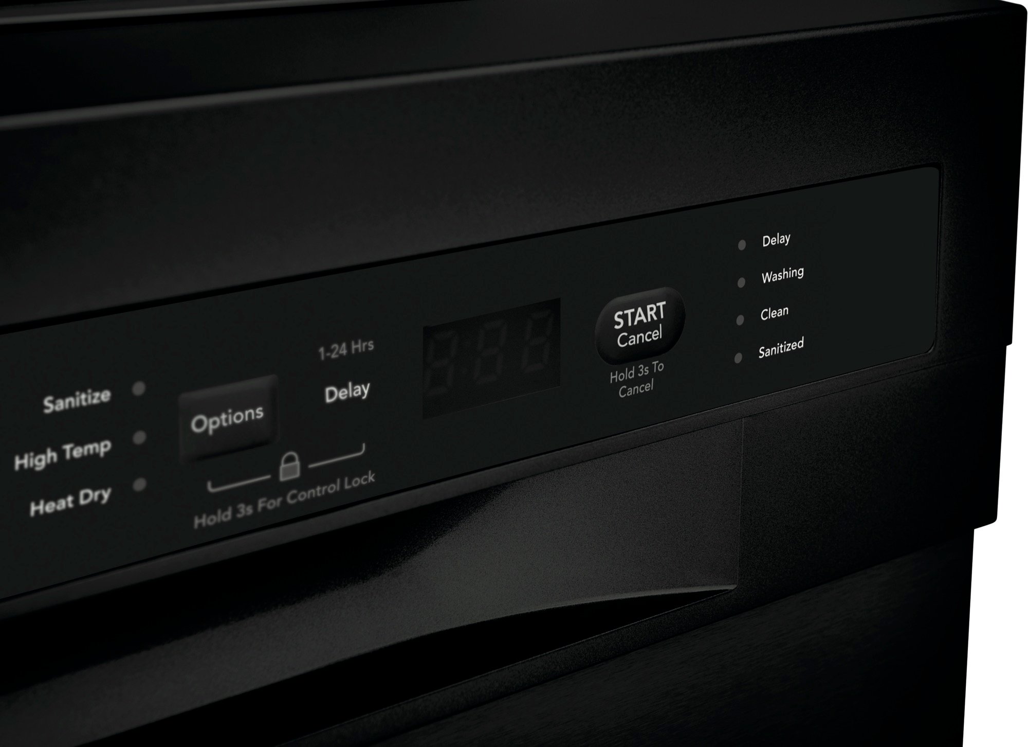 FFBD2420UB Frigidaire Front Control Dishwasher - Black-2