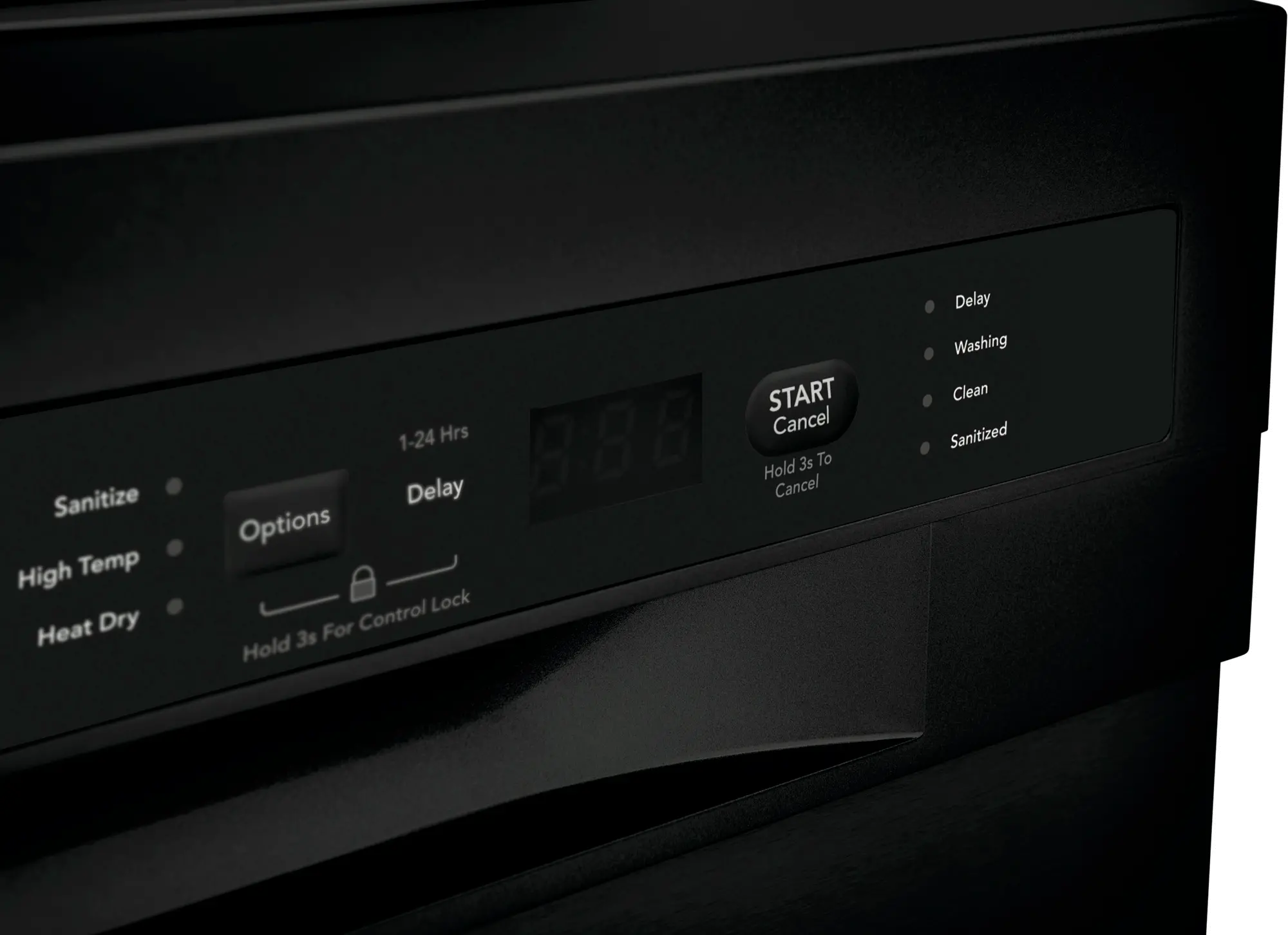 FFBD2420UB Frigidaire Front Control Dishwasher - Black-2