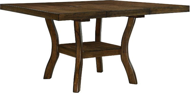 Brown Cherry Dining Room Table Darla Rc Willey Furniture Store