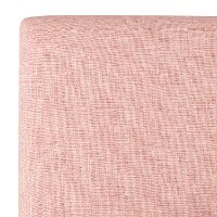 750BEDZMRSQ Contemporary Rose Pink Twin Upholstered Bed-5