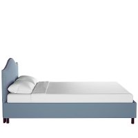 913NBPBD-PWVLVOCN Classic Camelback Ocean Blue King Upholstered Bed-3