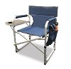 Heavy Duty Aluminum Navy Blue Director's Chair