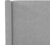 500BEDLNNGR Contemporary Gray Twin Upholstered Wingback Bed-3