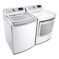 KIT LG Rear Control Gas Laundry Pair - White-2