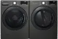 .LGAP-3900-B/B-GPAIR LG Front Load Black Stainless Steel Laundry Pair