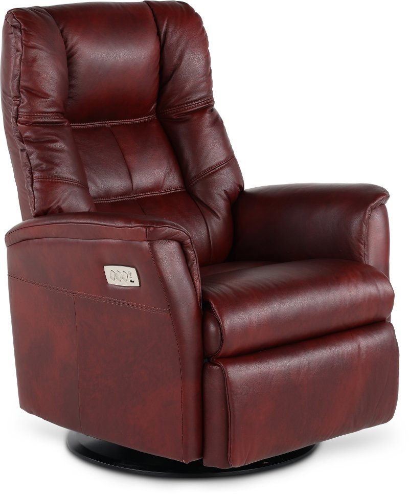 Leather Wingback Swivel Chair Wingback Leather Recliner