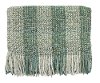 Sage Green and Cream Greenwich Throw Blanket