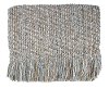 Cream, Blue and Brown Canyon Throw Blanket