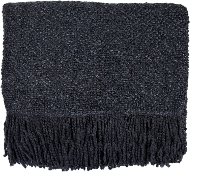 Charcoal Campbell Throw Blanket