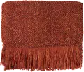 Orange Spice Campbell Throw Blanket