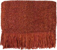 Orange Spice Campbell Throw Blanket