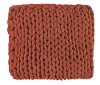 Sienna Rust Delray Throw Blanket