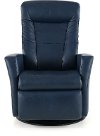 Pacific Standard Leather Swivel Glider Power Recliner with Adjustable Headrest - Grove