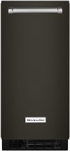 KUIX535HBS KitchenAid 15 Inch Automatic Ice Maker - Black Stainless Steel
