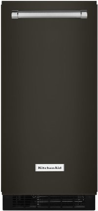 KUIX535HBS KitchenAid 15 Inch Automatic Ice Maker - Black Stainless Steel
