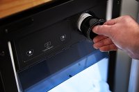 KUIX535HBS KitchenAid 15 Inch Automatic Ice Maker - Black Stainless Steel-3