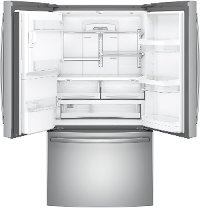 GYS22GSNSS GE Counter Depth French Door Refrigerator - 22.2 cu. ft., 36 Inch Stainless Steel-3