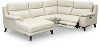 Frost White 4 Piece Power Reclining Sectional Sofa - Venice