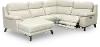 Venice White 4 Piece Power Reclining Sectional