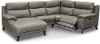 Venice Gray 4 Piece Power Reclining Sectional