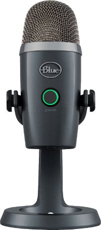 BLUE MICROPHONE YETI NANO/SHADOW GREY Blue Designs Yeti Nano Premium USB Microphone - Gray