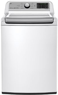 WT7250CW LG Top Load Washer with 6Motion - 5.0 cu. ft. White