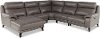 Elephant Gray 5 Piece Power Reclining Sectional Sofa - Venice