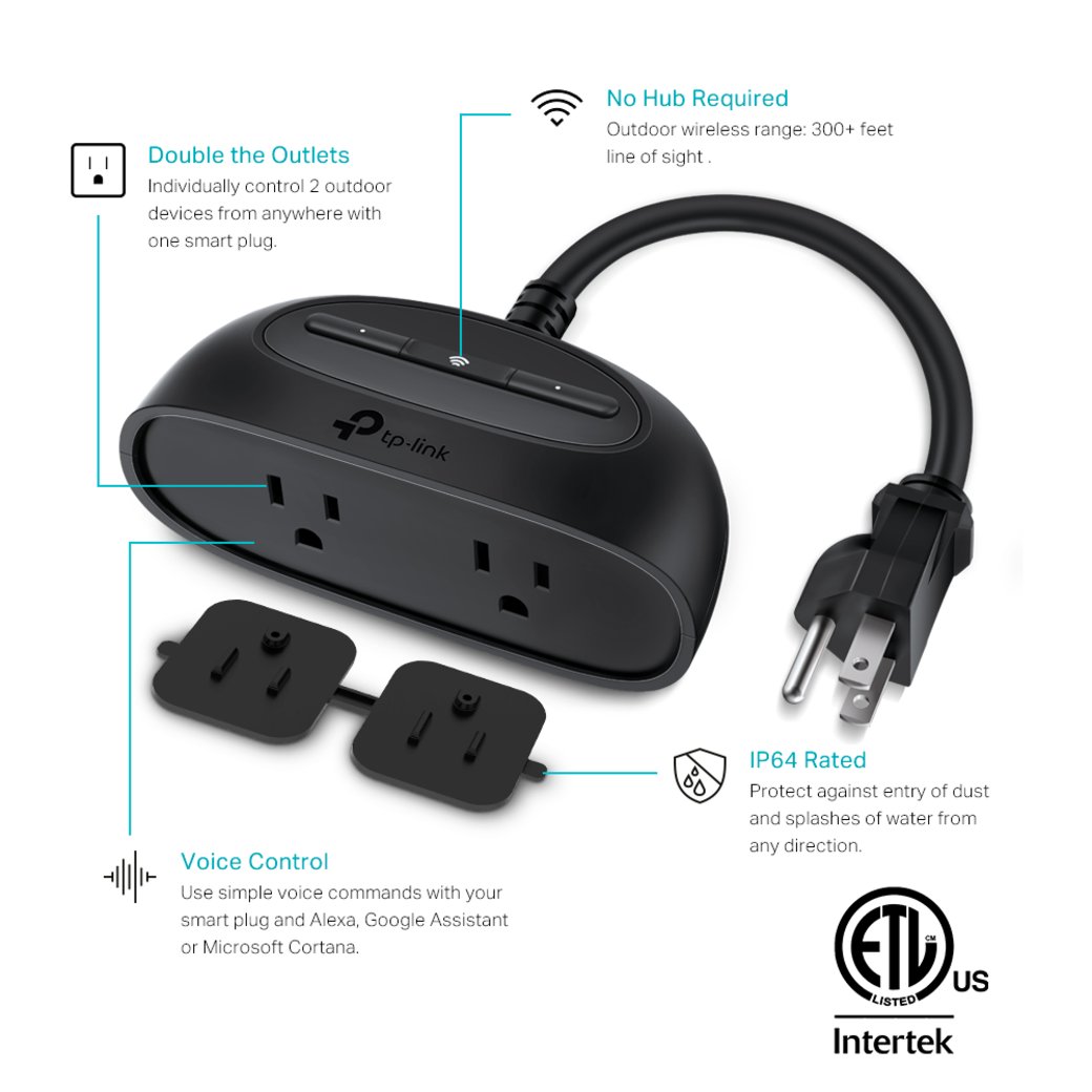 TP LINK KP-400 Kasa Smart Outdoor Plug-2