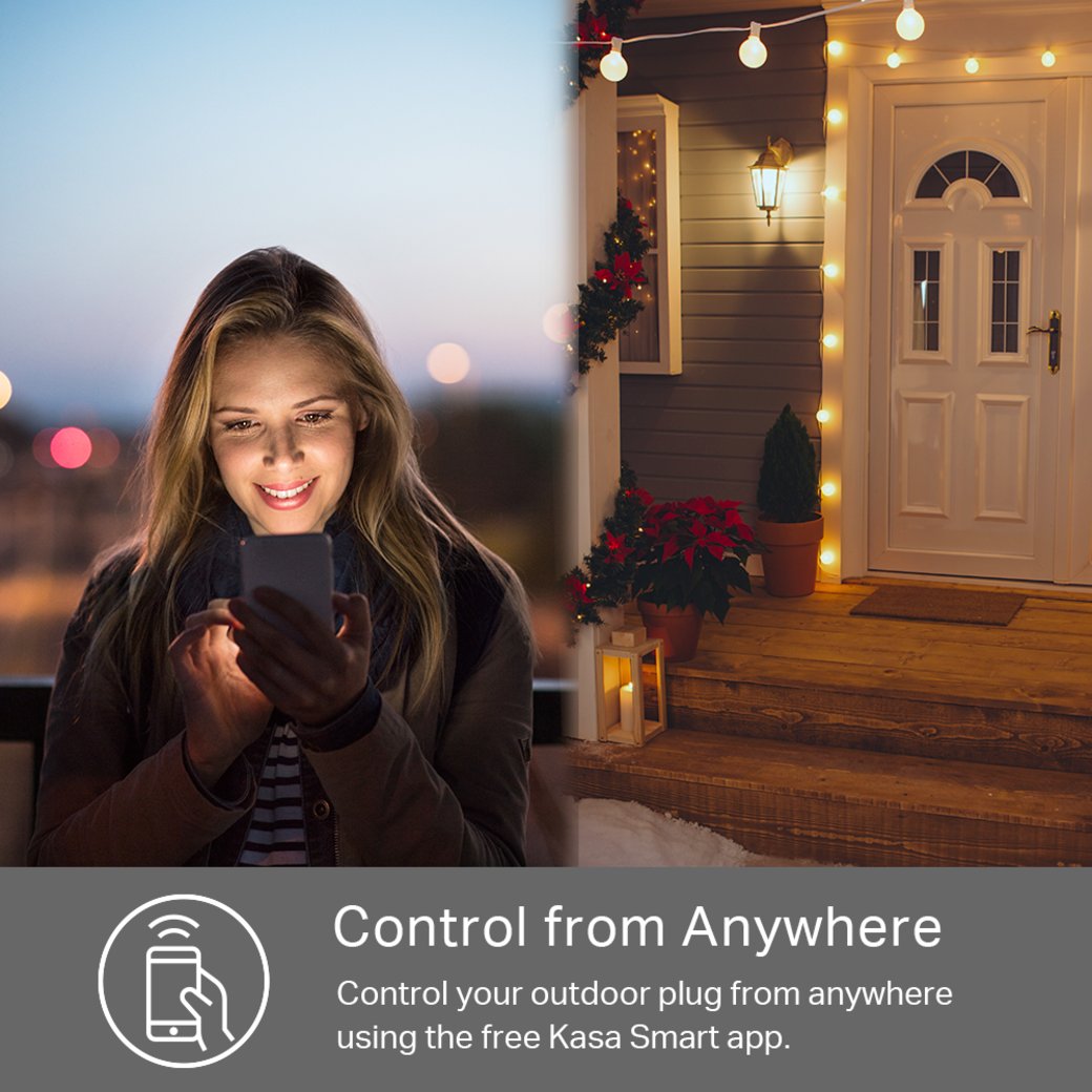 TP LINK KP-400 Kasa Smart Outdoor Plug-5