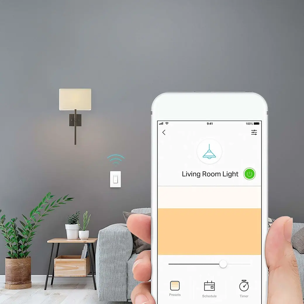 TP LINK HS220 Kasa Smart WiFi Light Switch, Dimmer-3