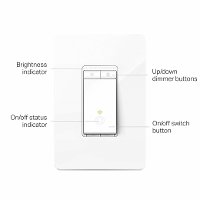 TP LINK HS220 Kasa Smart WiFi Light Switch, Dimmer-6