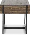 Modern Timber Brown Wood End Table