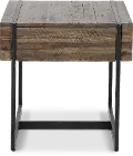 Modern Timber Brown Wood End Table