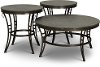 Modern Black and Gray Occasional Table Group - Emmerson