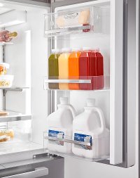 B36CL80ENS Bosch Counter Depth French 4 Door Smart Refrigerator with Pocket Handles - 21 cu. ft., Stainless Steel-5