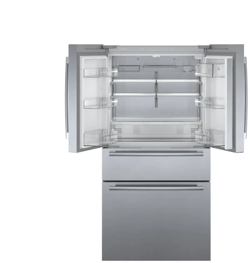 B36CL80SNS Bosch 21 cu ft French Door Refrigerator - Counter Depth Stainless Steel-2