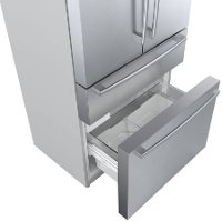 B36CL80SNS Bosch Counter Depth French 4 Door Smart Refrigerator with Bar Handle - 21 cu. ft., Stainless Steel-5