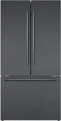 B36CT80SNB Bosch 21 cu ft French Door Refrigerator - Counter Depth Black Stainless Steel
