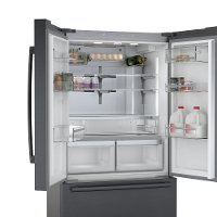 B36CT80SNB Bosch Counter Depth French Door Smart Refrigerator - 21 cu. ft., Black Stainless Steel-4