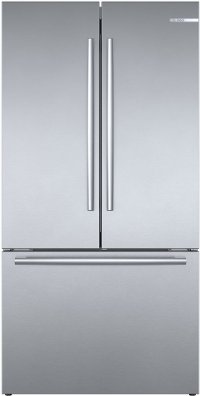 B36CT80SNS Bosch 21 cu ft Counter Depth French Door Refrigerator - 36 W Stainless Steel-1