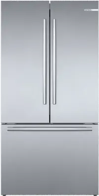 B36CT80SNS Bosch 21 cu ft French Door Refrigerator - Counter Depth, Stainless Steel