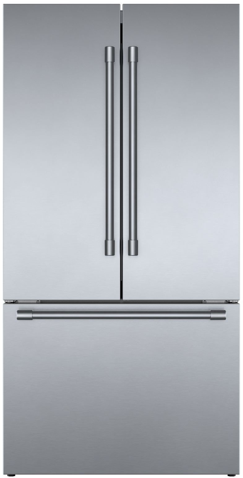 B36CT81SNS Bosch Counter Depth French Door Smart Refrigerator with Professional Handles - 21 cu. ft., Stainless Steel-1