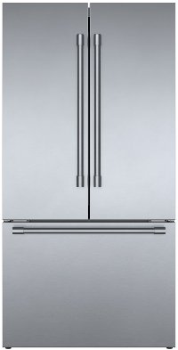 B36CT81SNS Bosch Counter Depth French Door Smart Refrigerator with Professional Handles - 21 cu. ft., Stainless Steel