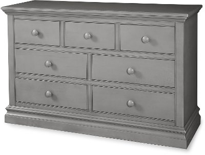 14-DD-8011LD-CLD Classic Cloud Gray Dresser - Stone Harbor