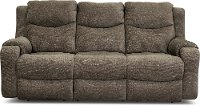 Casual Contemporary Mink Power Reclining Sofa - Marvel