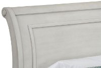 Traditional White Full Sleigh Bed - Sarah-2
