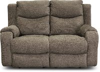 Casual Contemporary Mink Power Reclining Loveseat - Marvel-2
