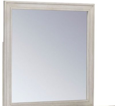 Traditional White Mirror - Sarah