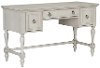 Clearance Traditional White Desk Vanity - Sarah