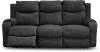 Contemporary Charcoal Gray Power Reclining Sofa - Marvel